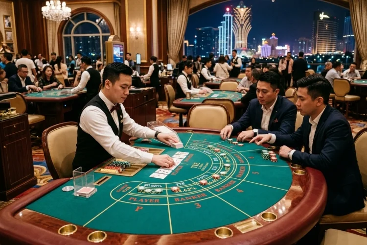 Baccarat Player vs Banker vs Tie: Odds and Payouts Explained